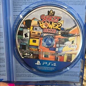 Street Power Soccer PS4 Game Disc